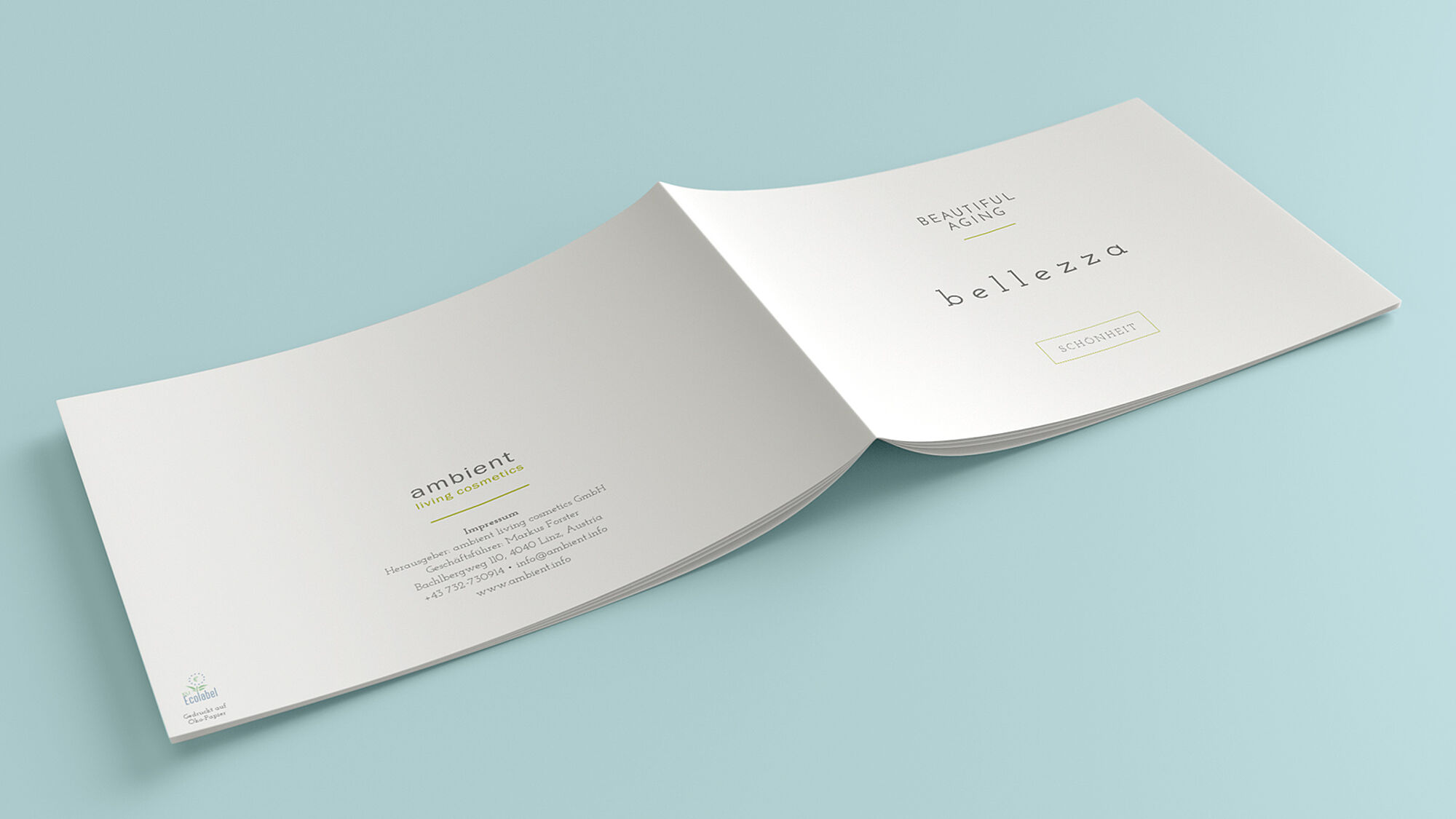 Produktkatalog von Ambient Living Cosmetics Produktkatalog von Ambient Living Cosmetics