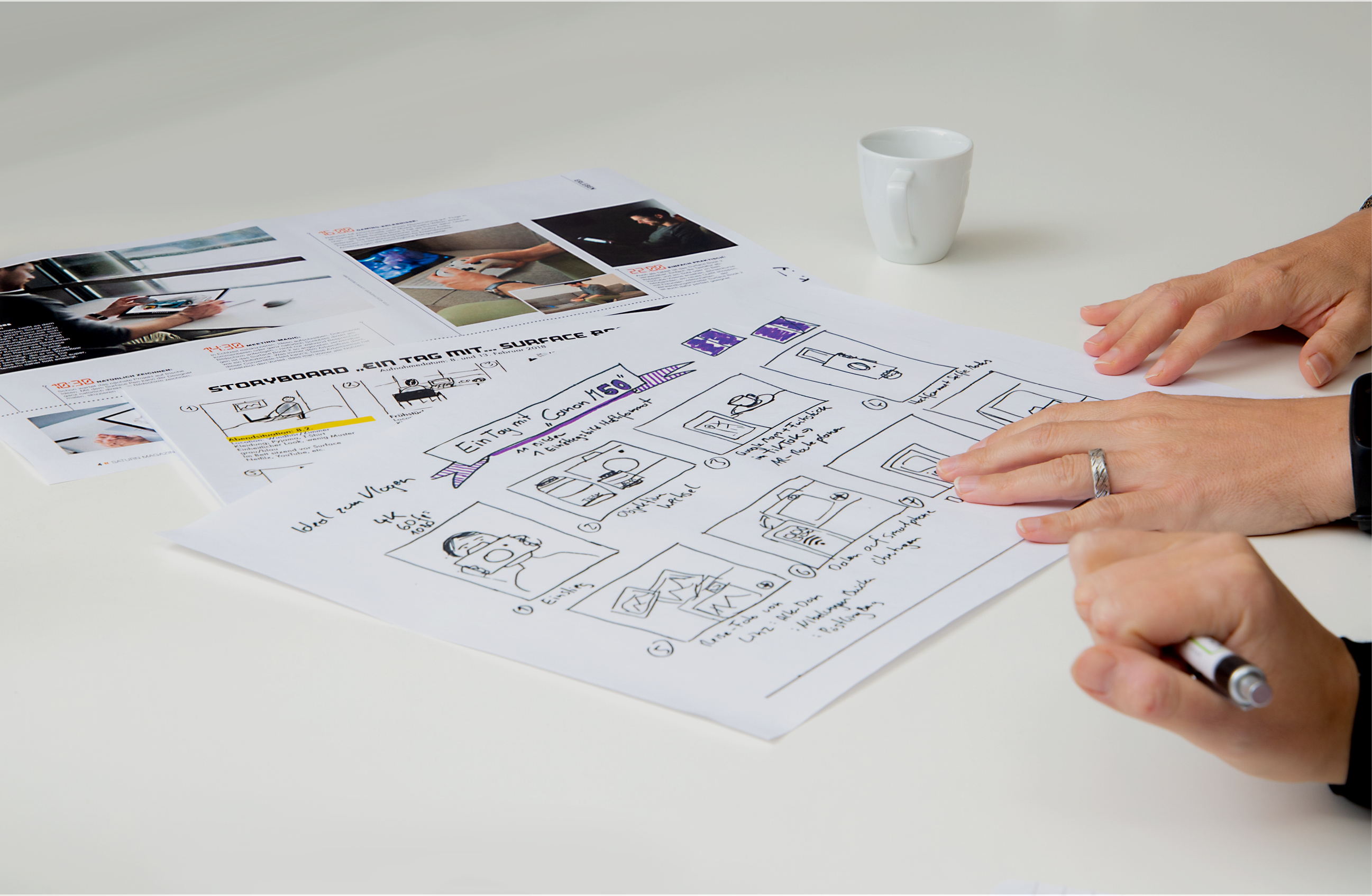 Storytelling bei Content Creation - Agentur für Inhalt